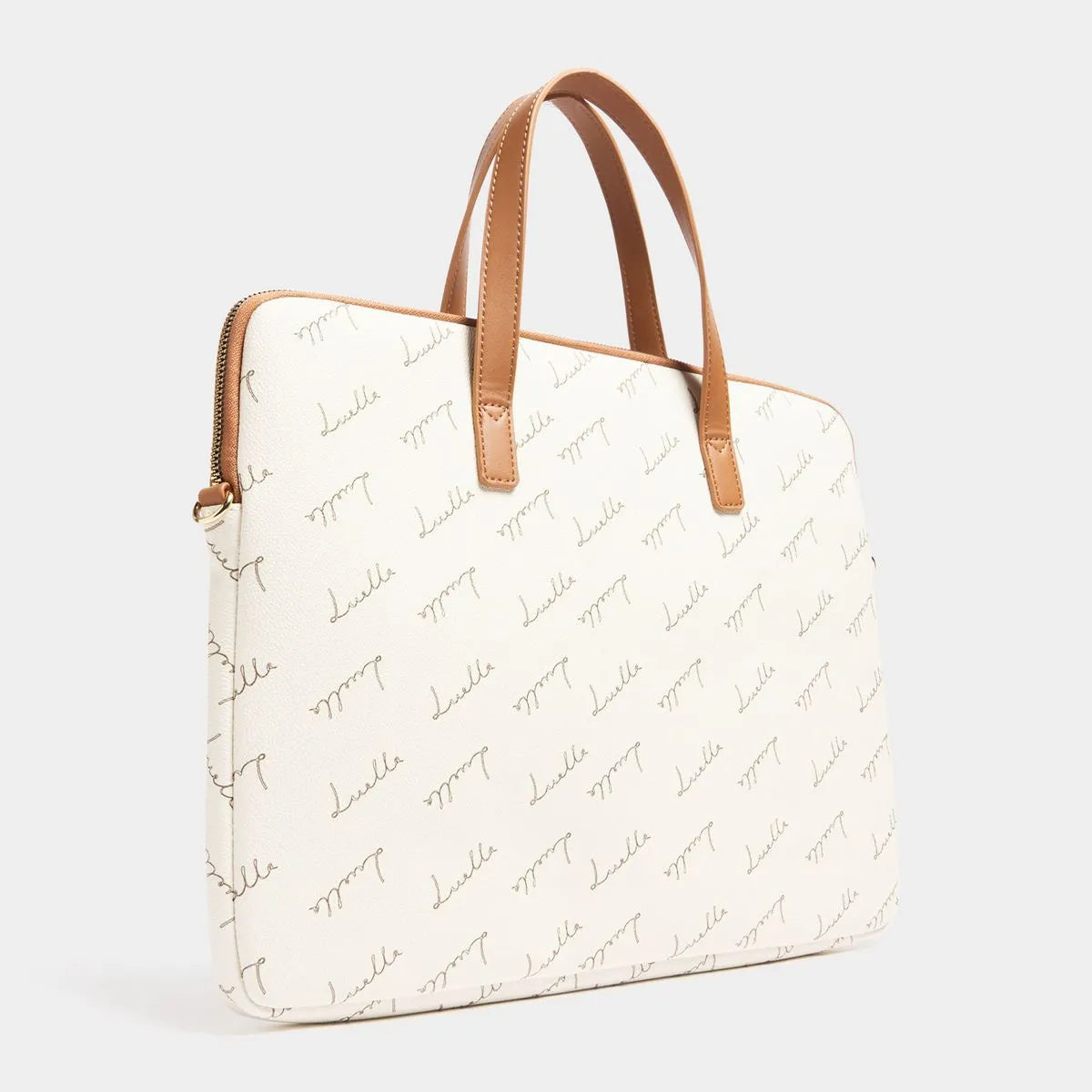 Monogram Print Laptop Bag - By Luella - Invoque