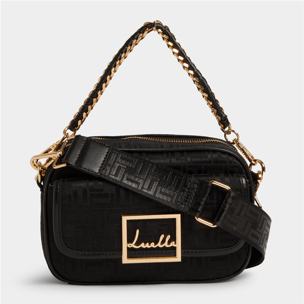 Multi Strap Jacquard Camera Bag - By Luella - Invoque