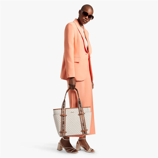 Logo Strap Side Pocket Shopper - Bellabags Luella