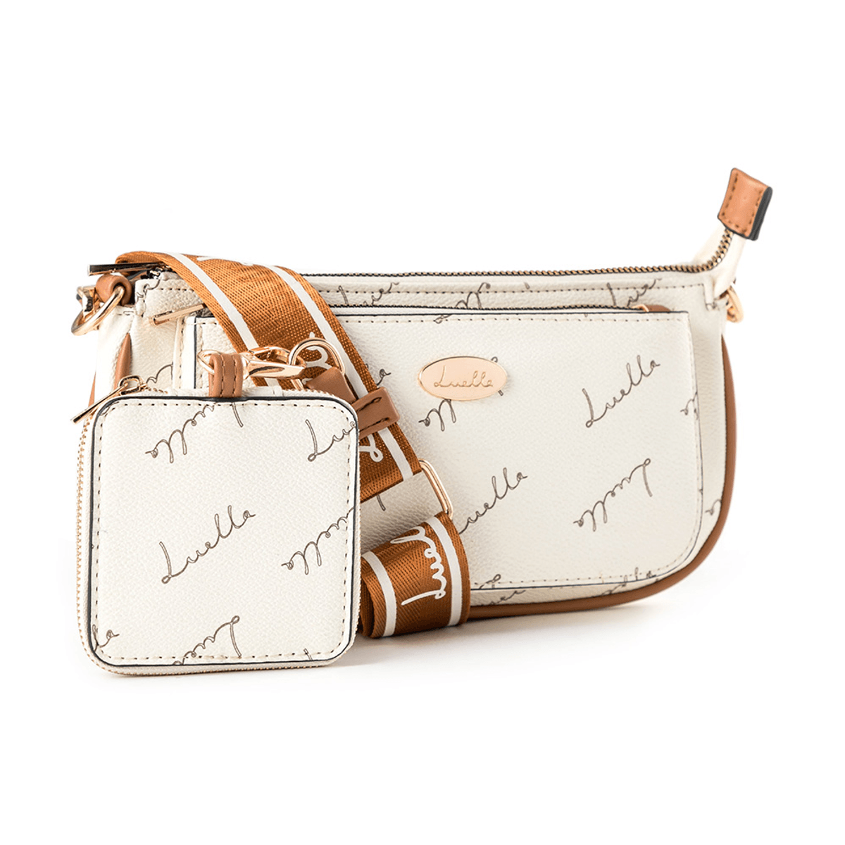 Crossbody Bag with Logo Print - By Luella - Invoque