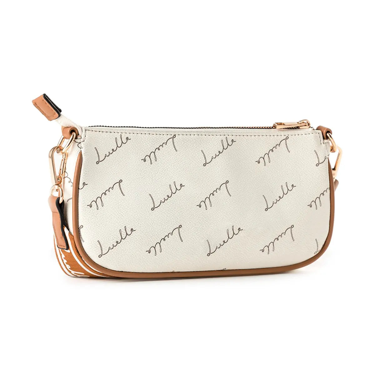 Crossbody Bag with Logo Print - Bellabags Luella