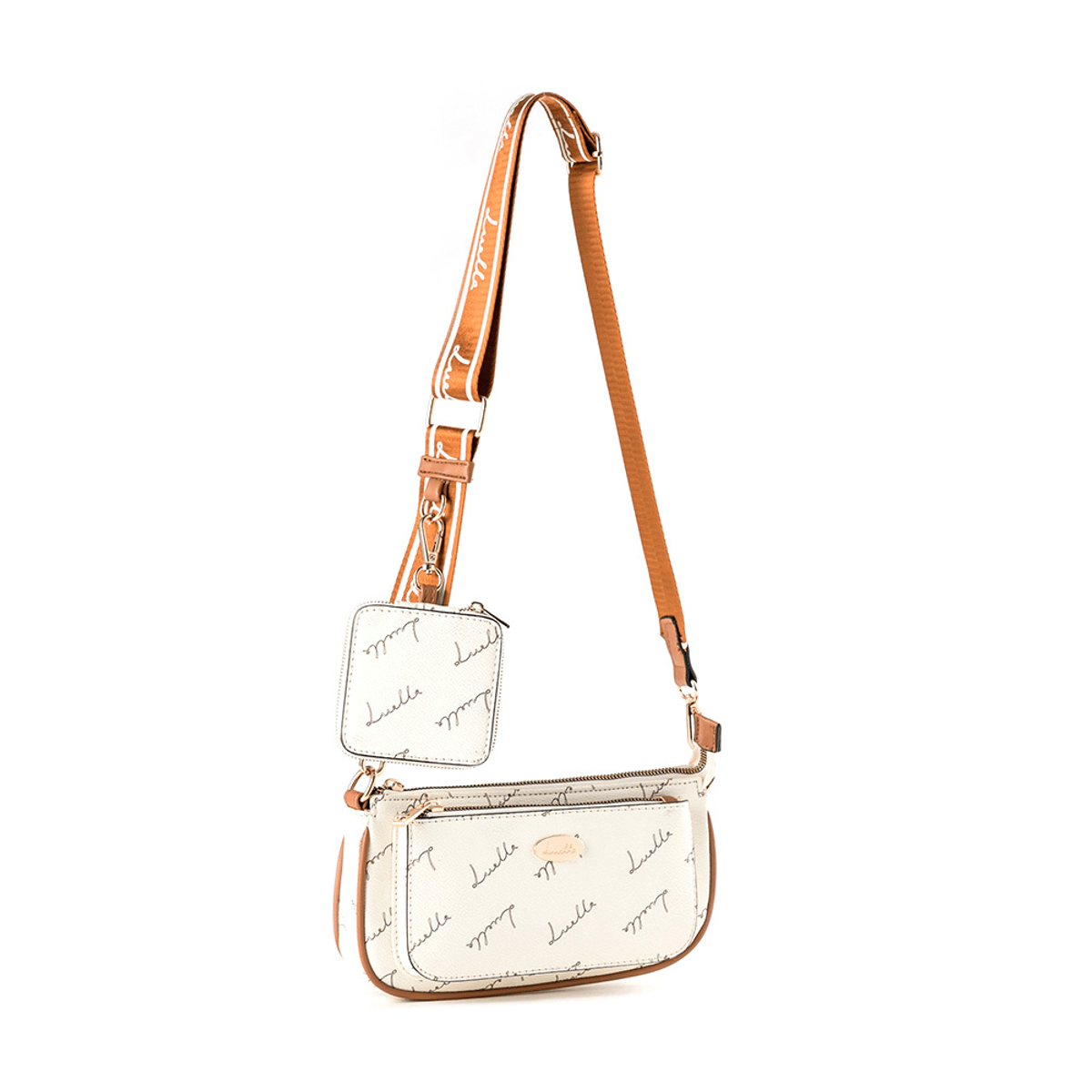 Crossbody Bag with Logo Print - By Luella - Invoque