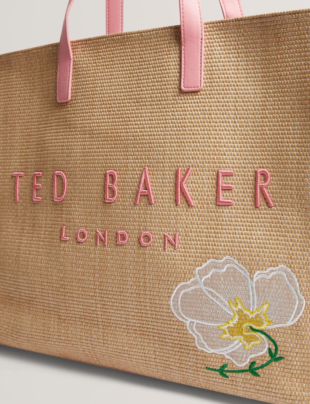 Women's FLORAFF-Floral Applique Extra Large Icon Bag Ted Baker South Africa