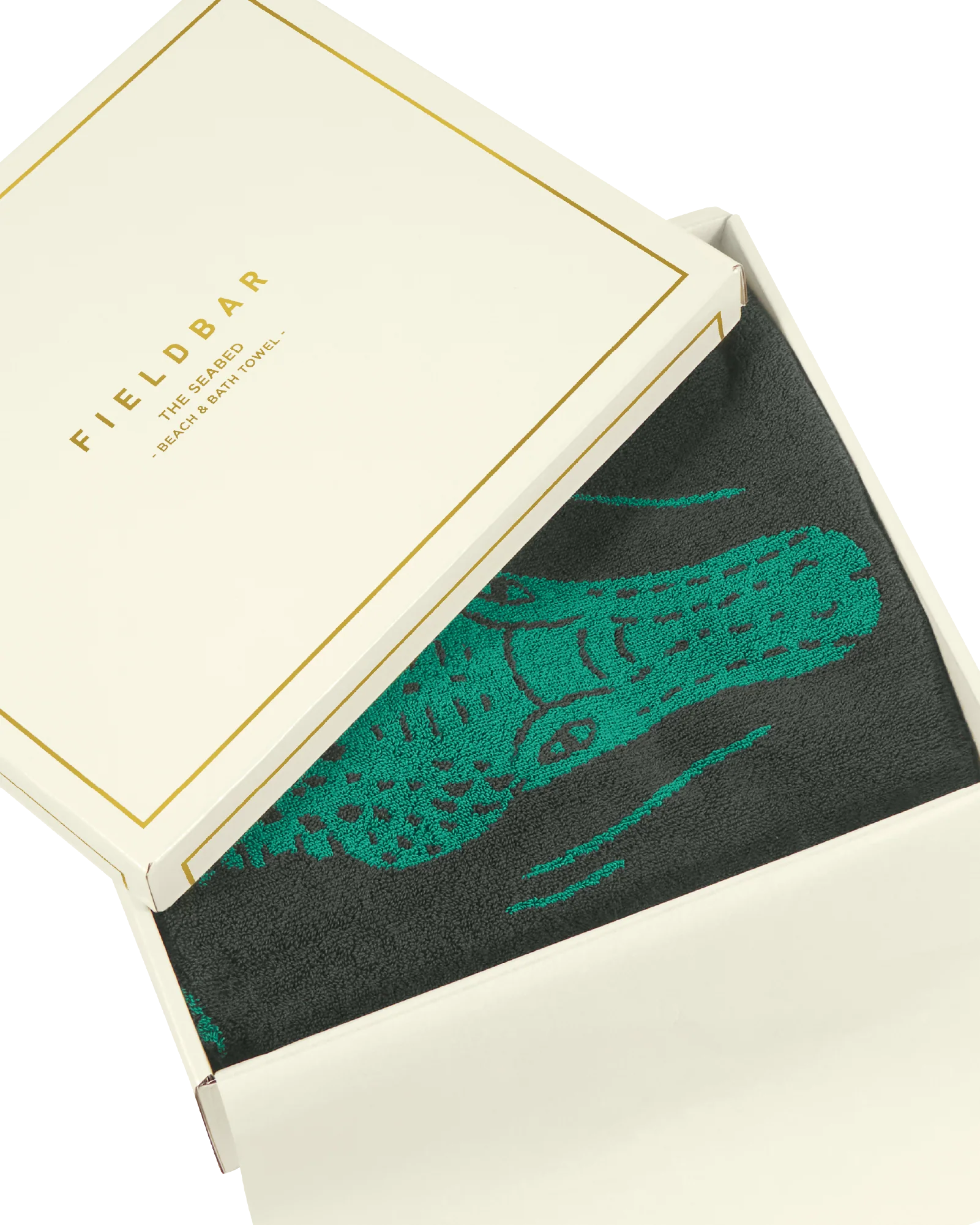 Seabed Beach & Bath Towel / Parisian Green