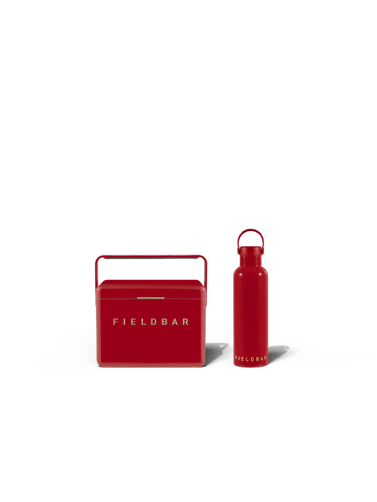 Mini Bar & Field Bottle Bundle / Lobster Red