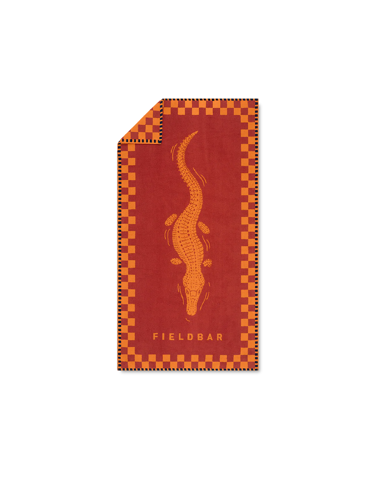 Seabed Beach & Bath Towel / Orchard Orange