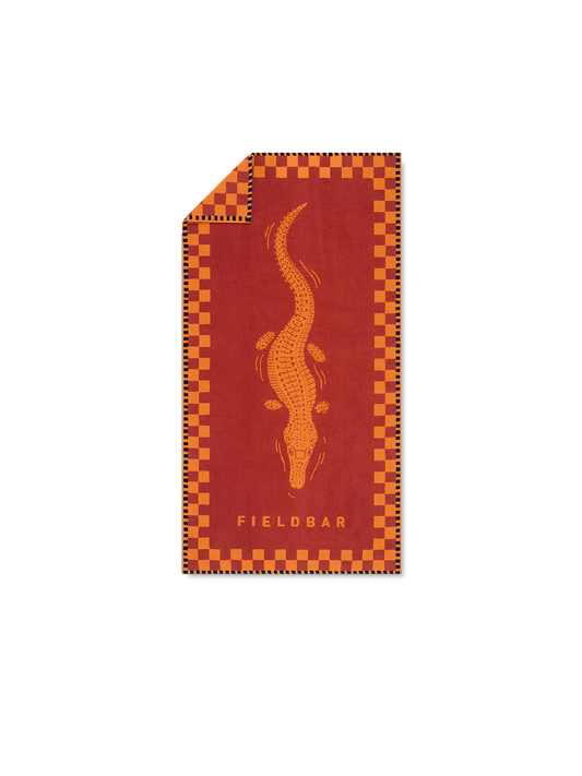 Seabed Beach & Bath Towel / Orchard Orange