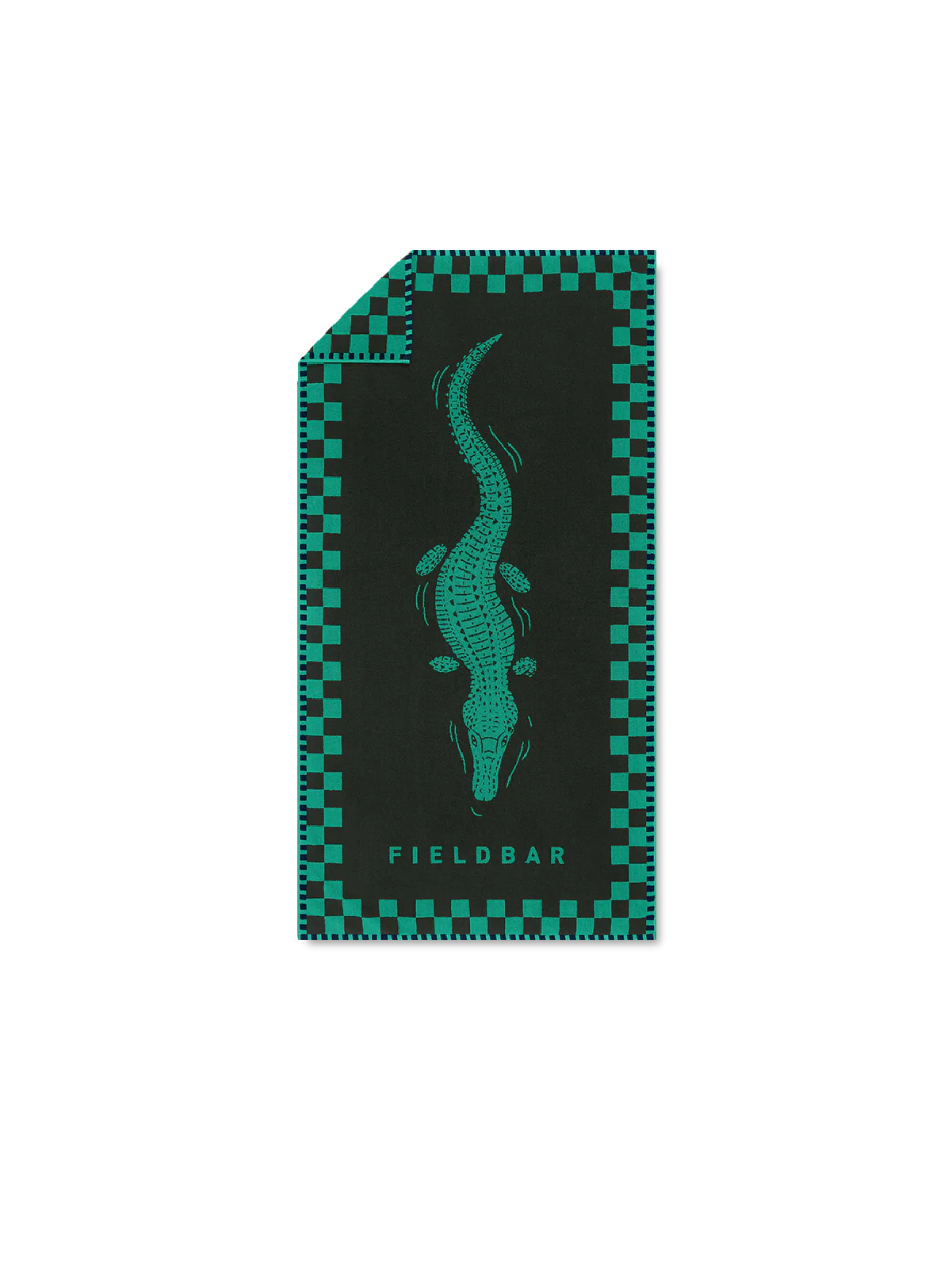 Seabed Beach & Bath Towel / Parisian Green