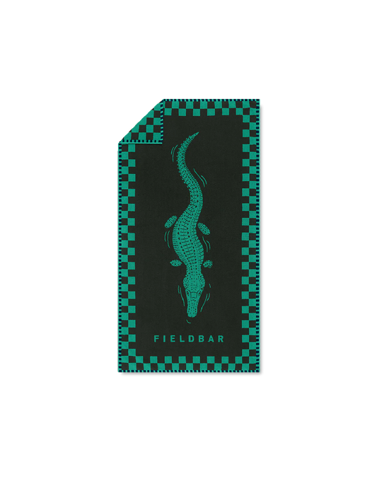 Seabed Beach & Bath Towel / Parisian Green