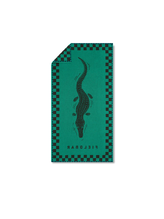 Seabed Beach & Bath Towel / Parisian Green