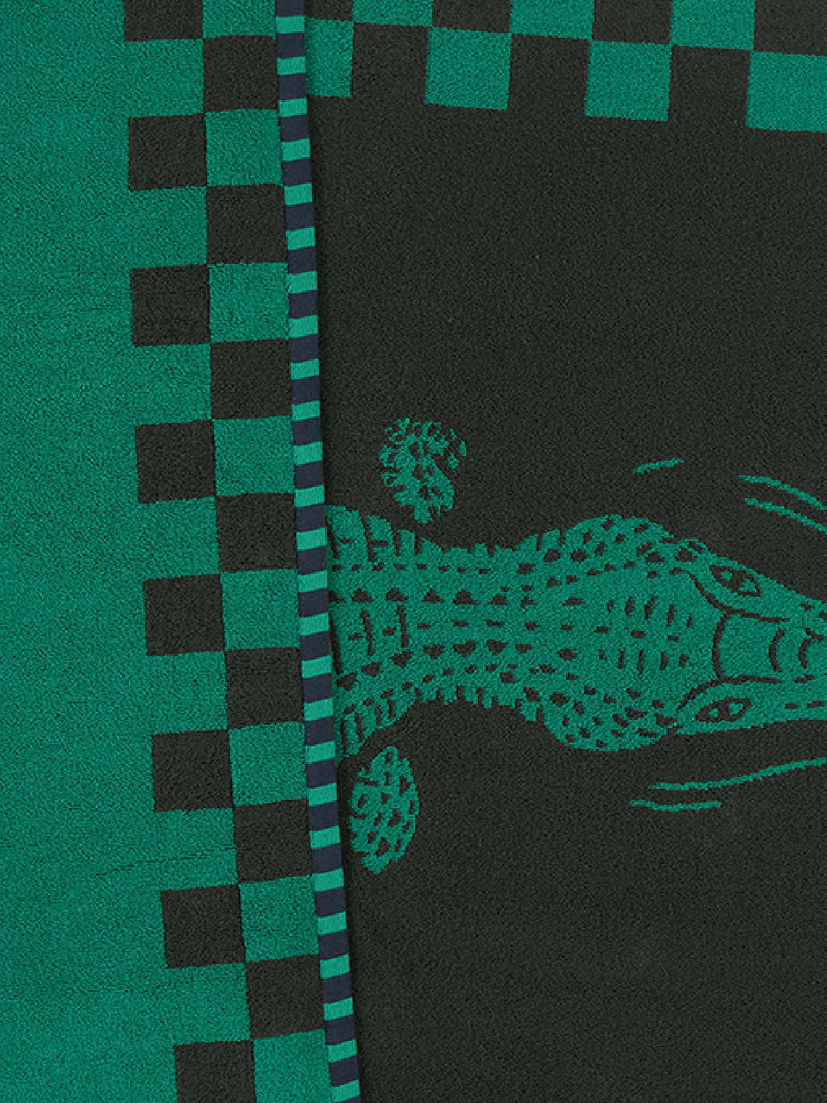 Seabed Beach & Bath Towel / Parisian Green