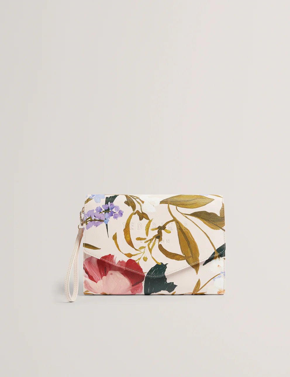 Women's POSEII-Floral Printed Icon Pouch Ted Baker South Africa Bellabags