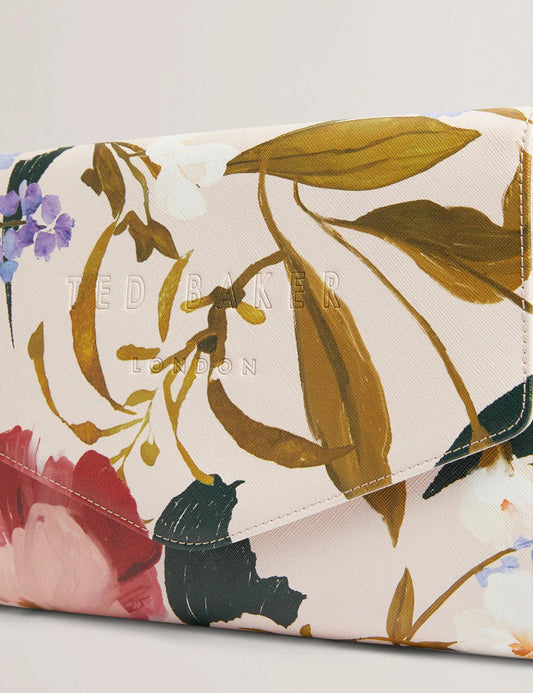 Women's POSEII-Floral Printed Icon Pouch Ted Baker South Africa Bellabags