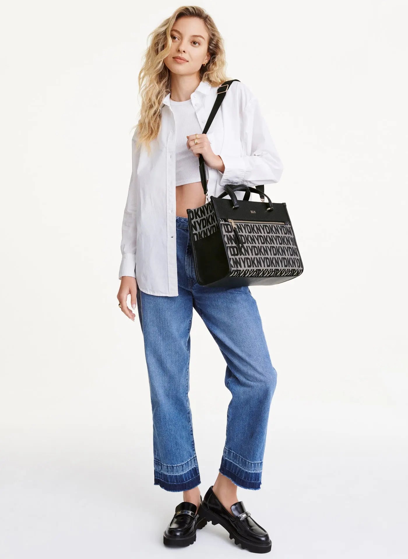 ZOIE LOGO TOTE - Bellabags DKNY