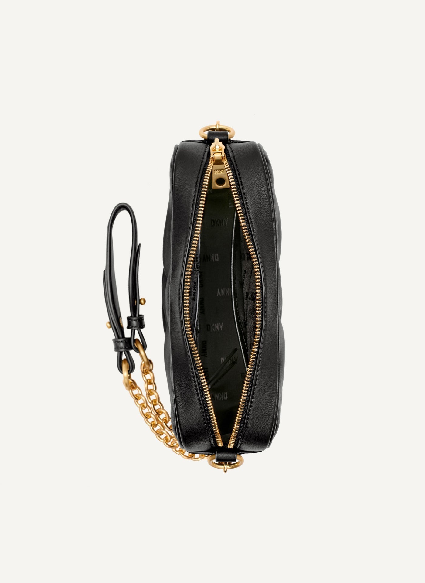 HEART OF NY QUILTED CAMERA BAG WITH CHAIN - By DKNY - Invoque