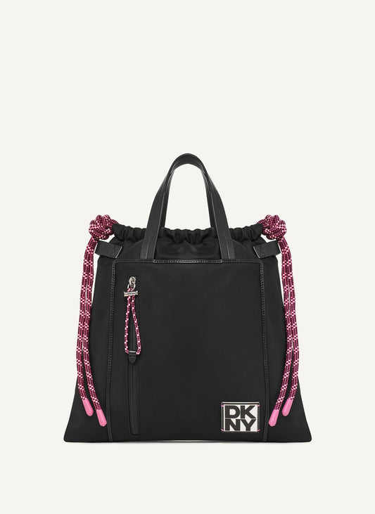 BROOKLYN HEIGHTS MEDIUM DRAWSTRING SHOPPER - By DKNY - Invoque