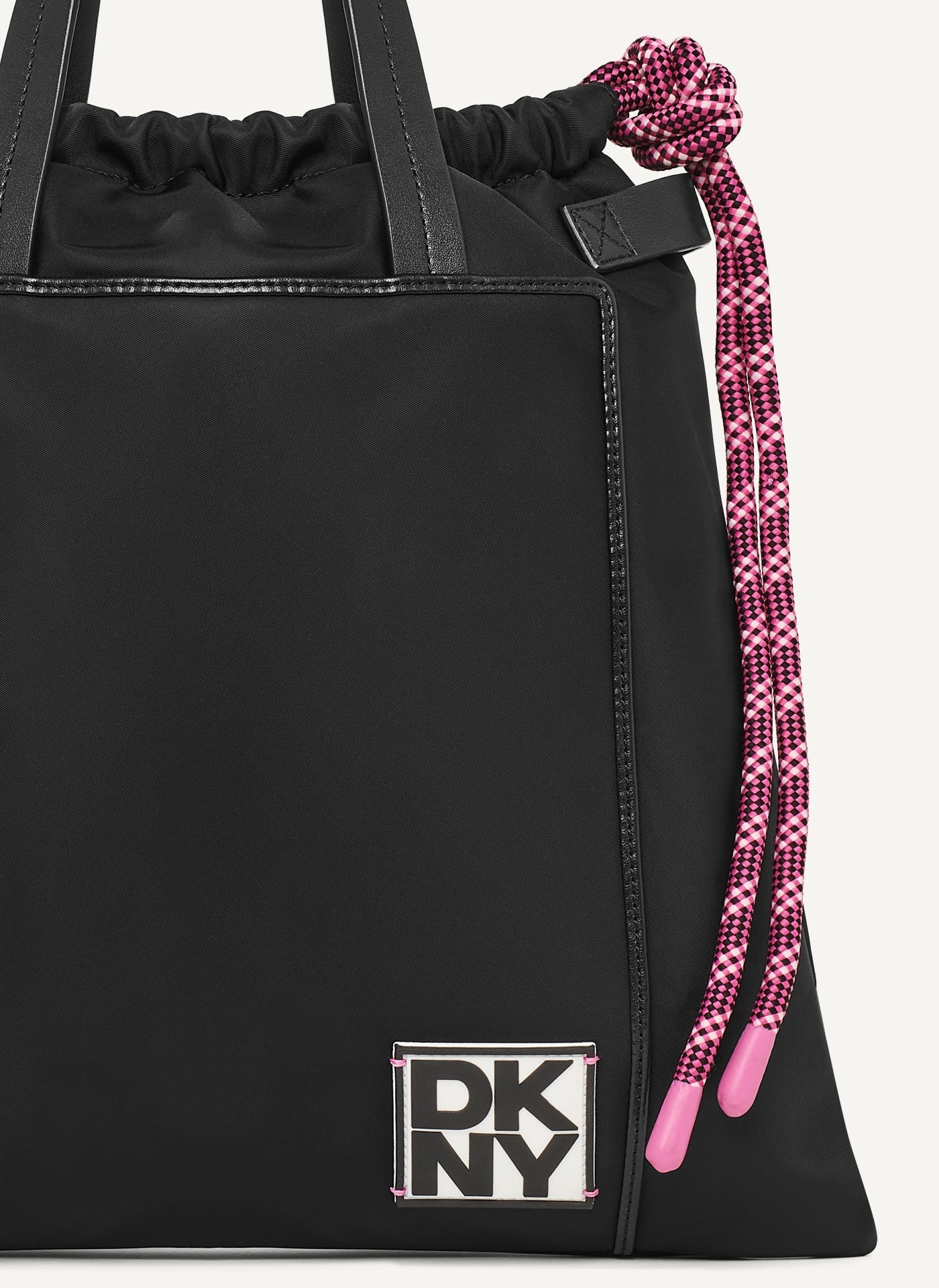 BROOKLYN HEIGHTS MEDIUM DRAWSTRING SHOPPER - By DKNY - Invoque