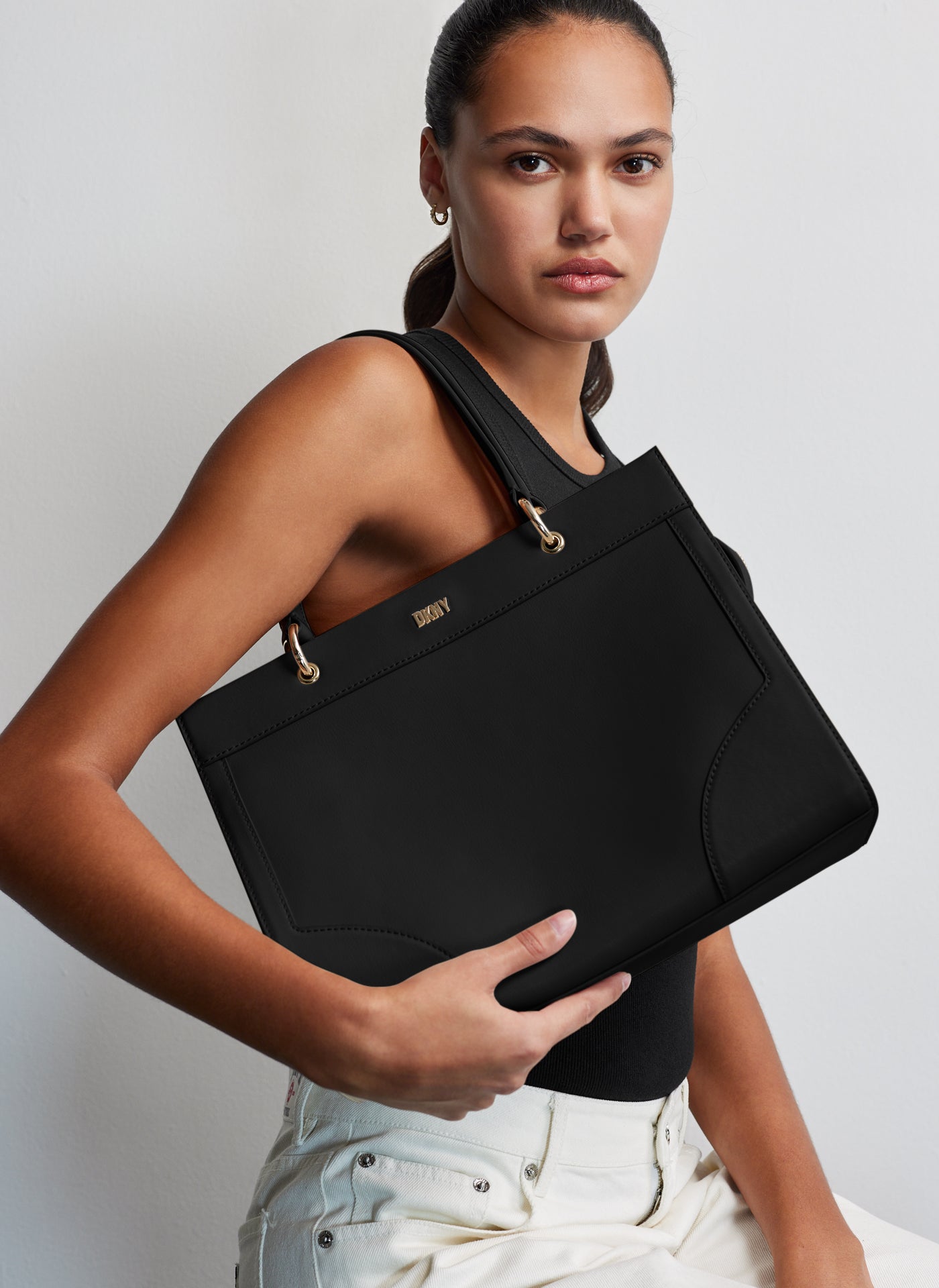 GRAMERCY SMALL TOP ZIP SATCHEL - By DKNY - Invoque