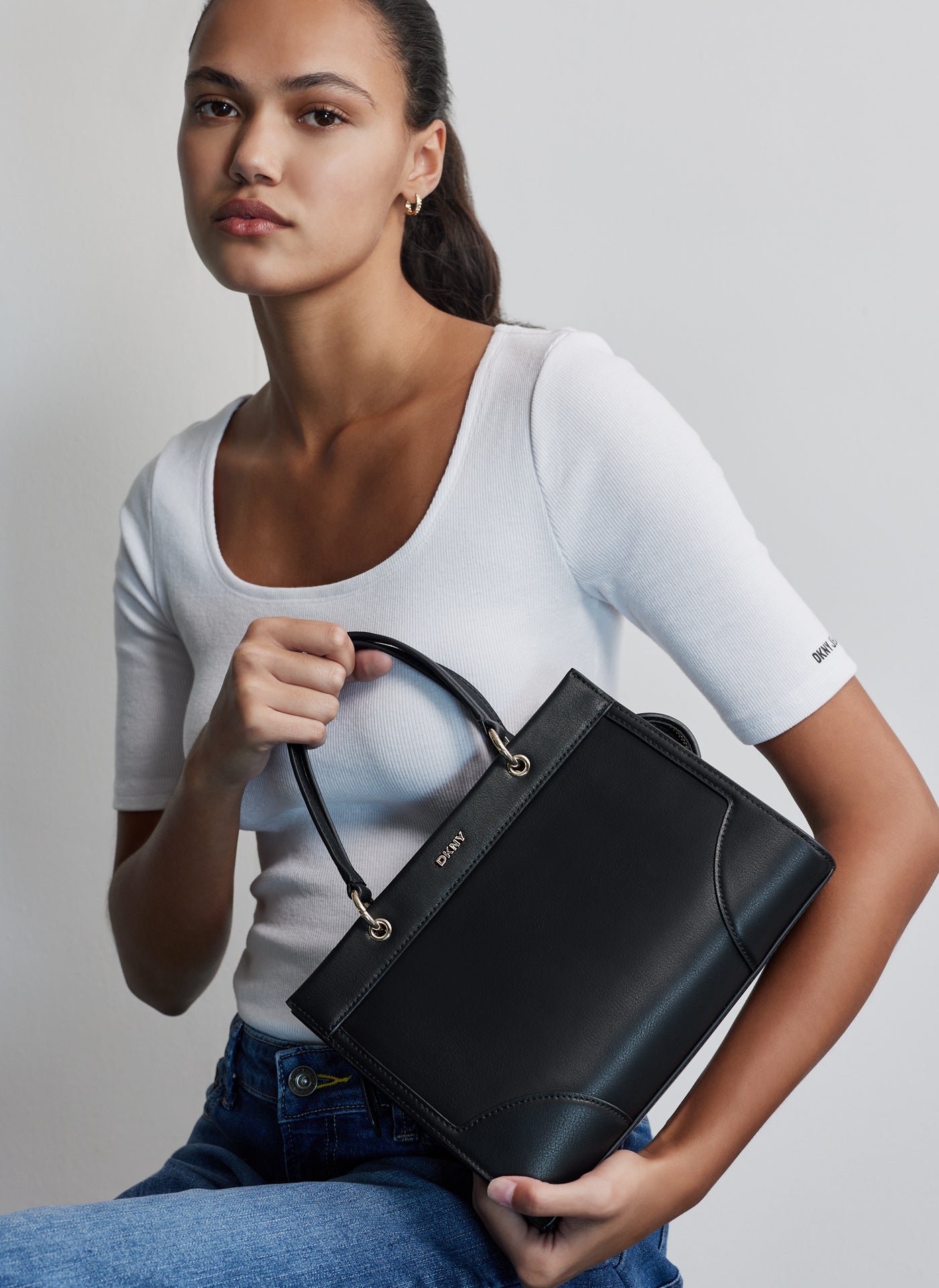 GRAMERCY MINI TOP ZIP SATCHEL - By DKNY - Invoque