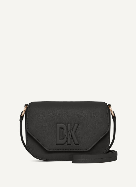 SEVENTH AVENUE MEDIUM FLAP CROSSBODY - By DKNY - Invoque