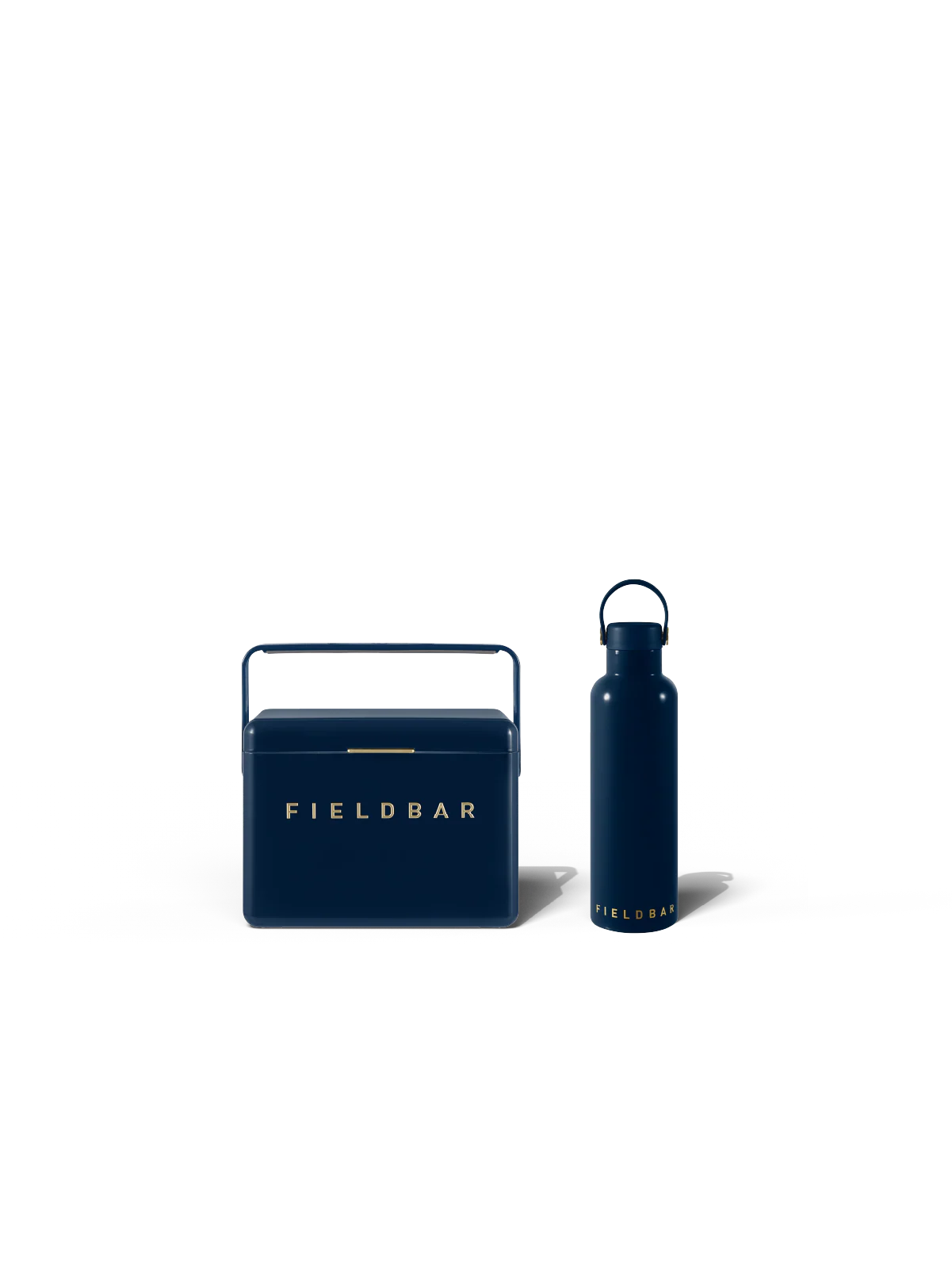 Mini Bar & Field Bottle Bundle / Sea Boat Blue