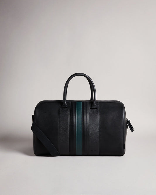 Men's Evyday-Striped Pu Holdall Black Ted Baker South Africa