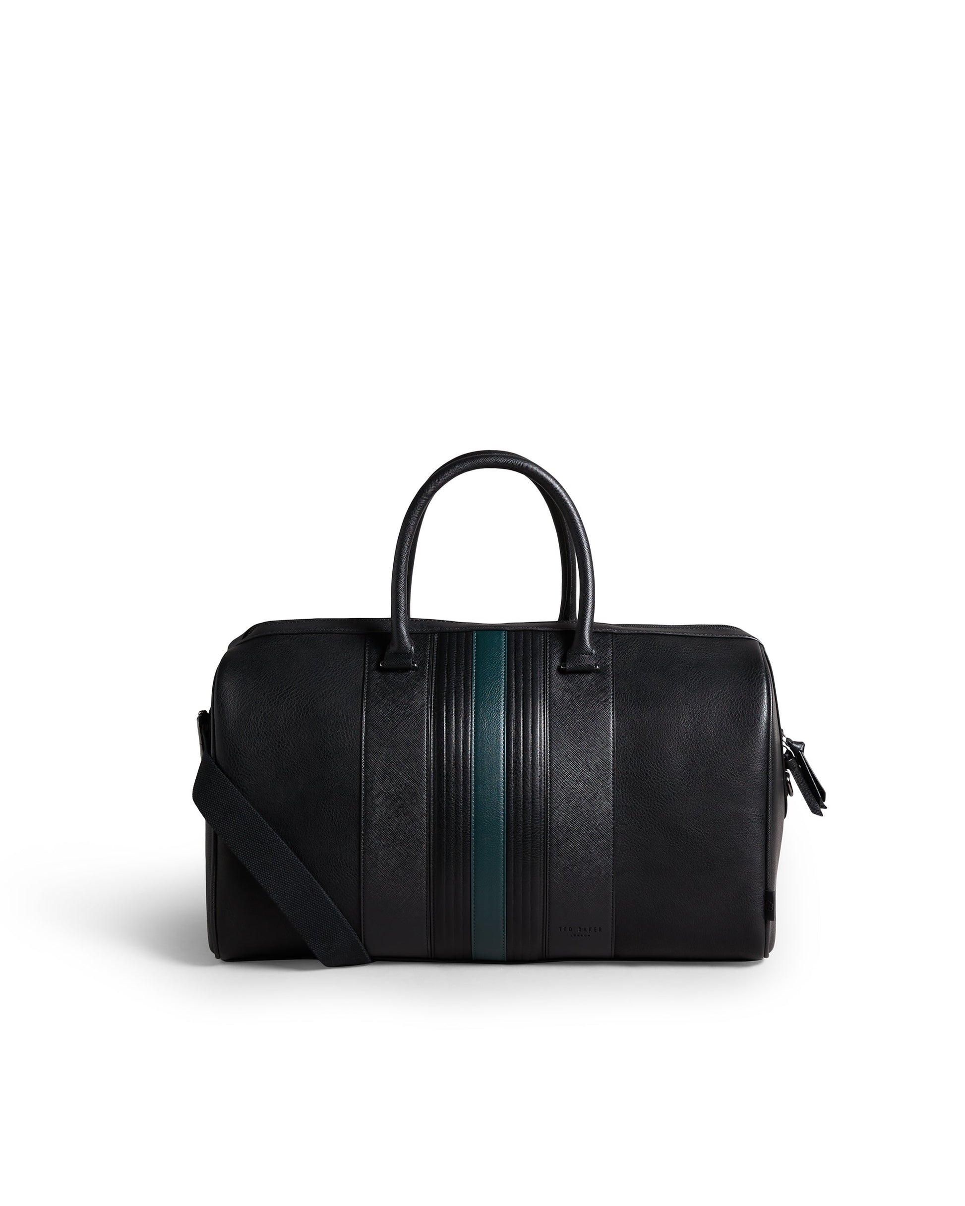 Men's Evyday-Striped Pu Holdall Black Ted Baker South Africa