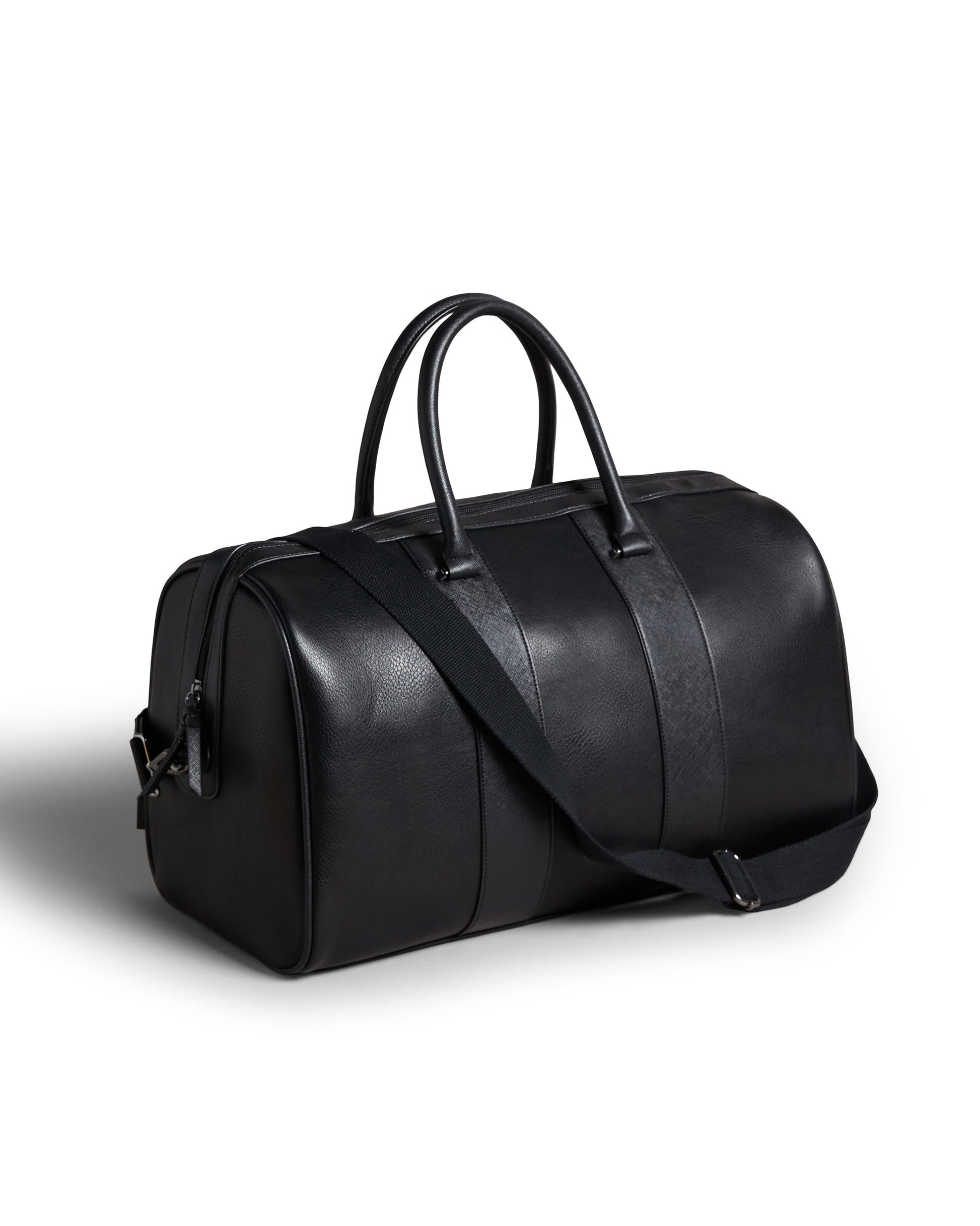 Men's Evyday-Striped Pu Holdall Black Ted Baker South Africa