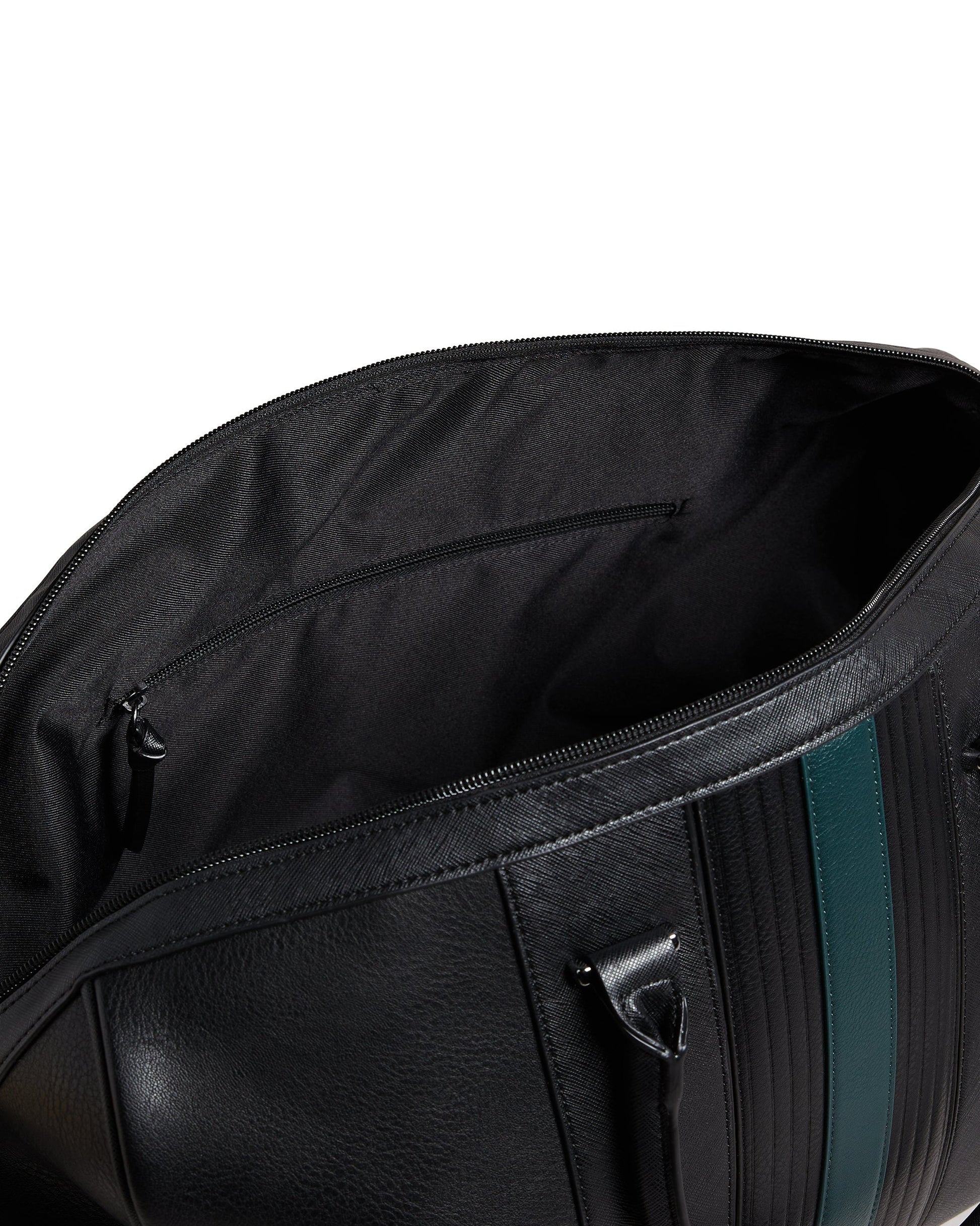Men's Evyday-Striped Pu Holdall Black Ted Baker South Africa