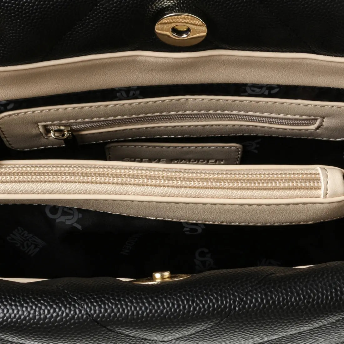 BCYNDER BONE/BLACK - Bellabags STEVE MADDEN