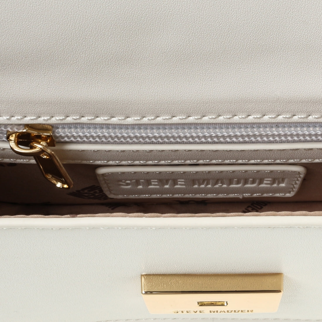 BINSTANT WHITE/GOLD - By STEVE MADDEN - Invoque