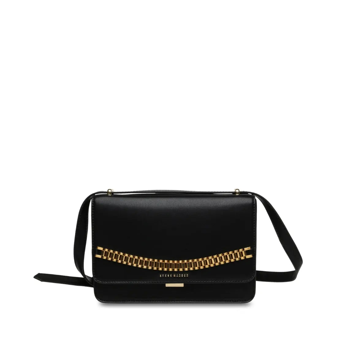 BTIMELY BLACK/GOLD - Bellabags STEVE MADDEN