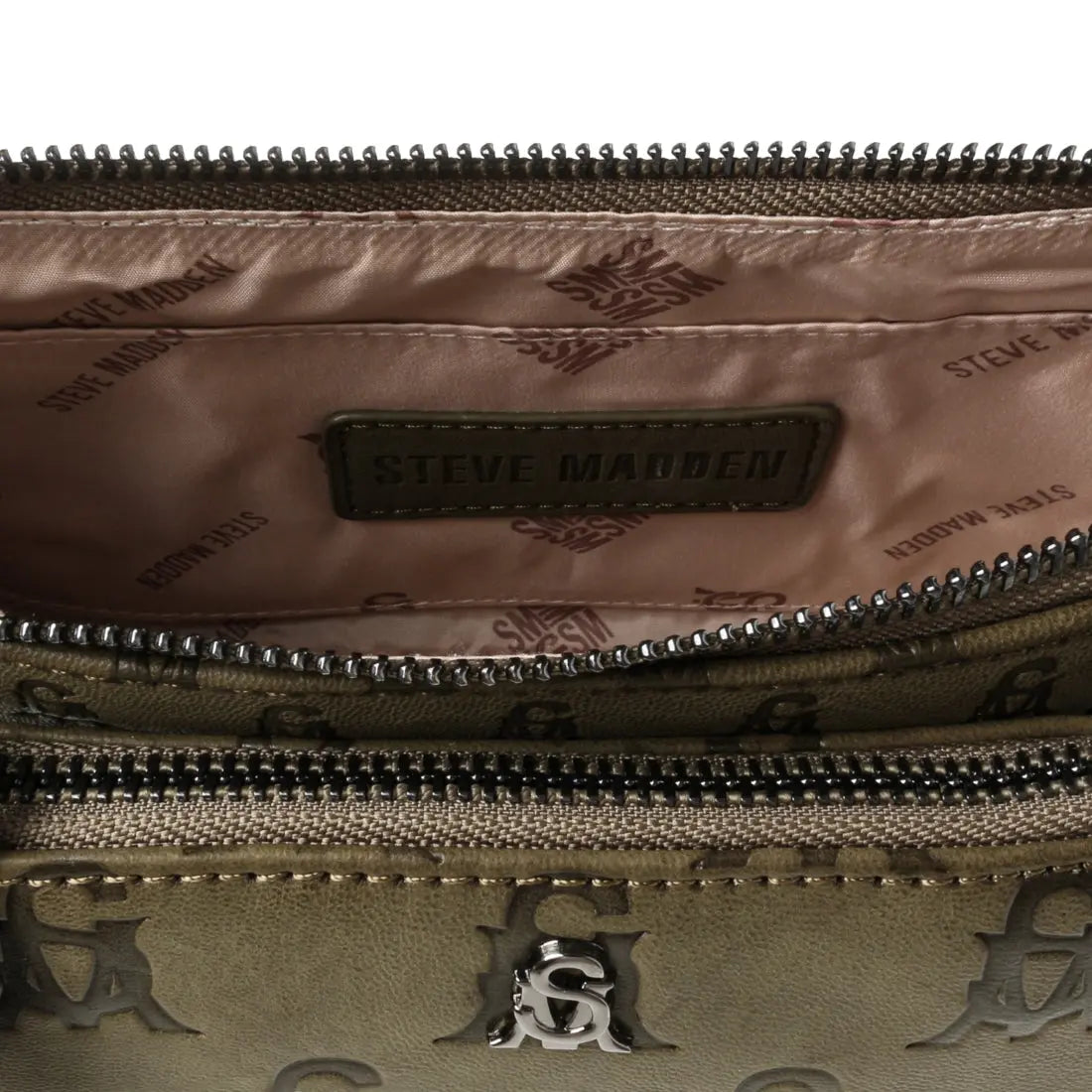 BURGENTX OLIVE - Bellabags STEVE MADDEN