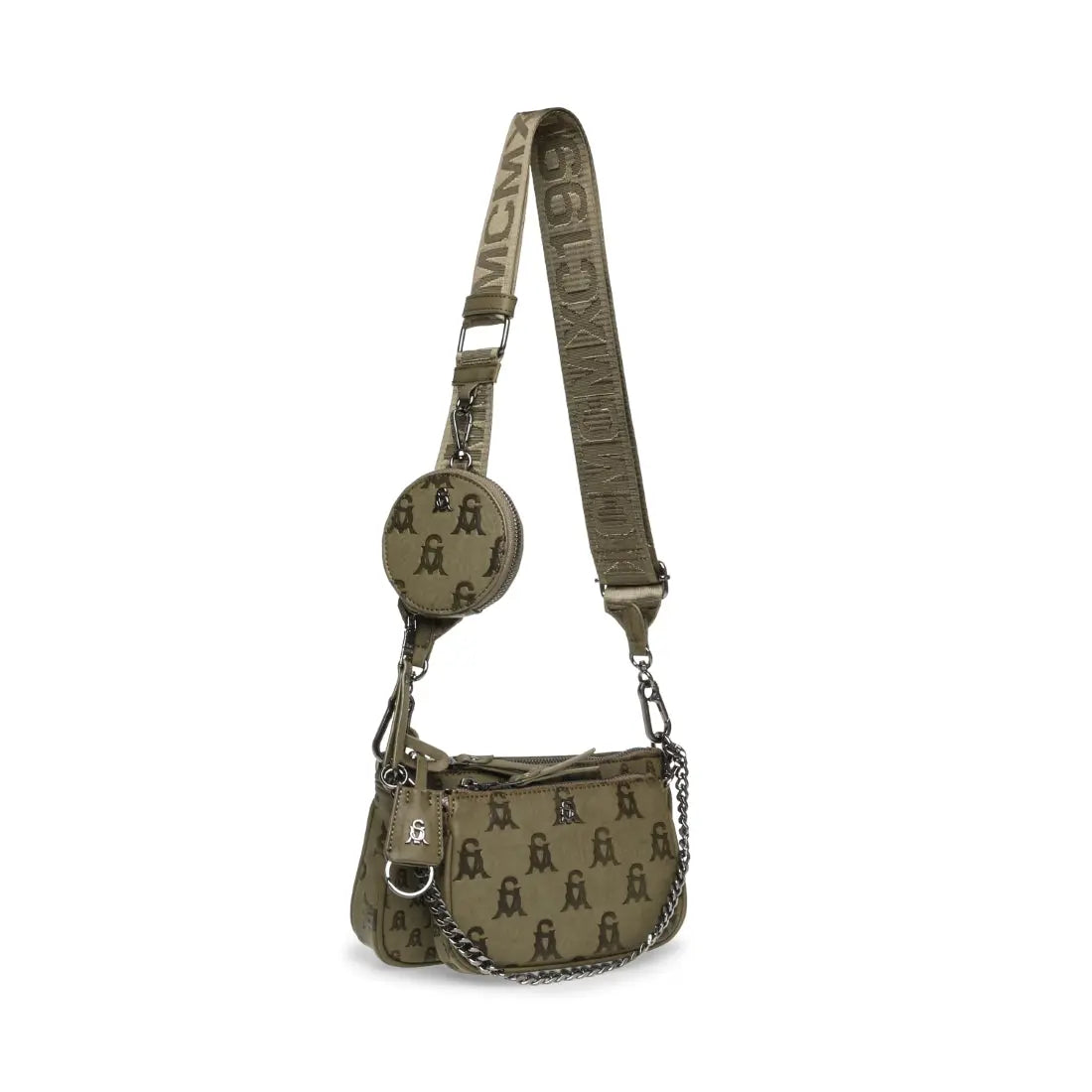 BURGENTX OLIVE - Bellabags STEVE MADDEN