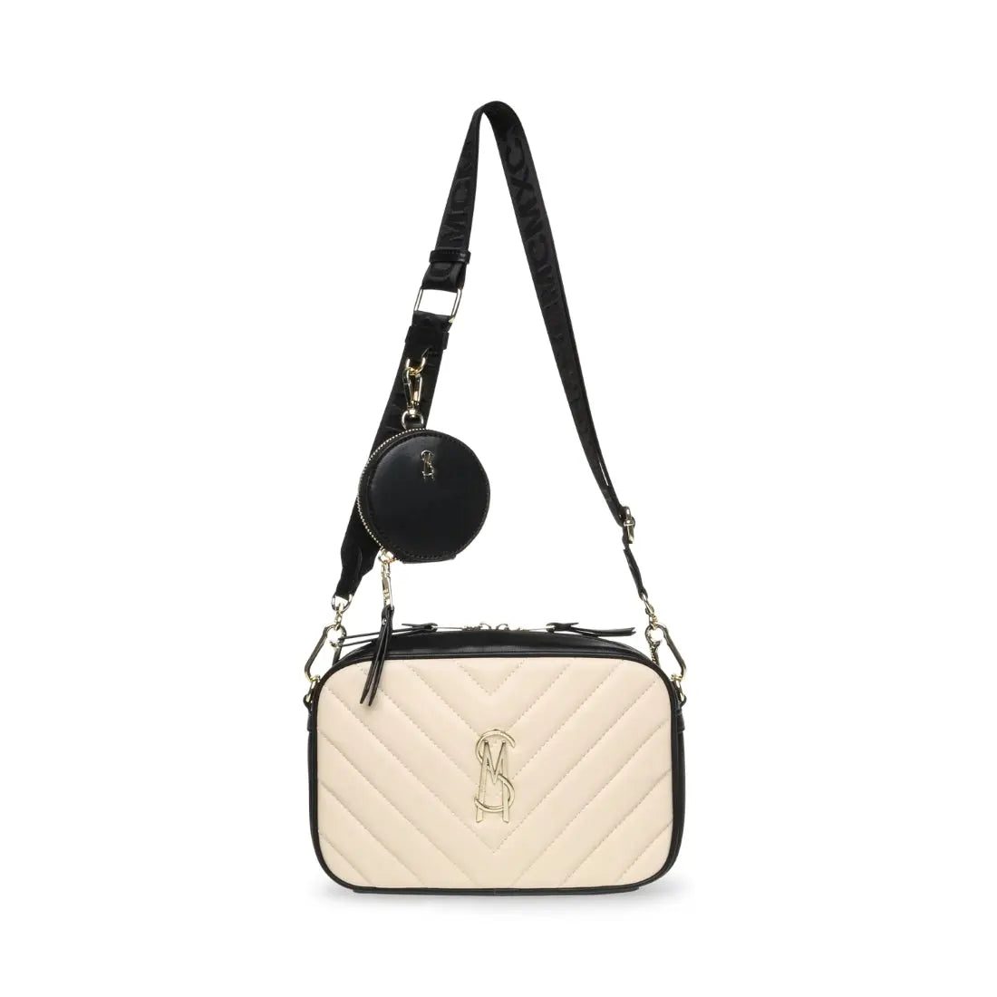 BZIRIA BONE / BLACK - Bellabags STEVE MADDEN