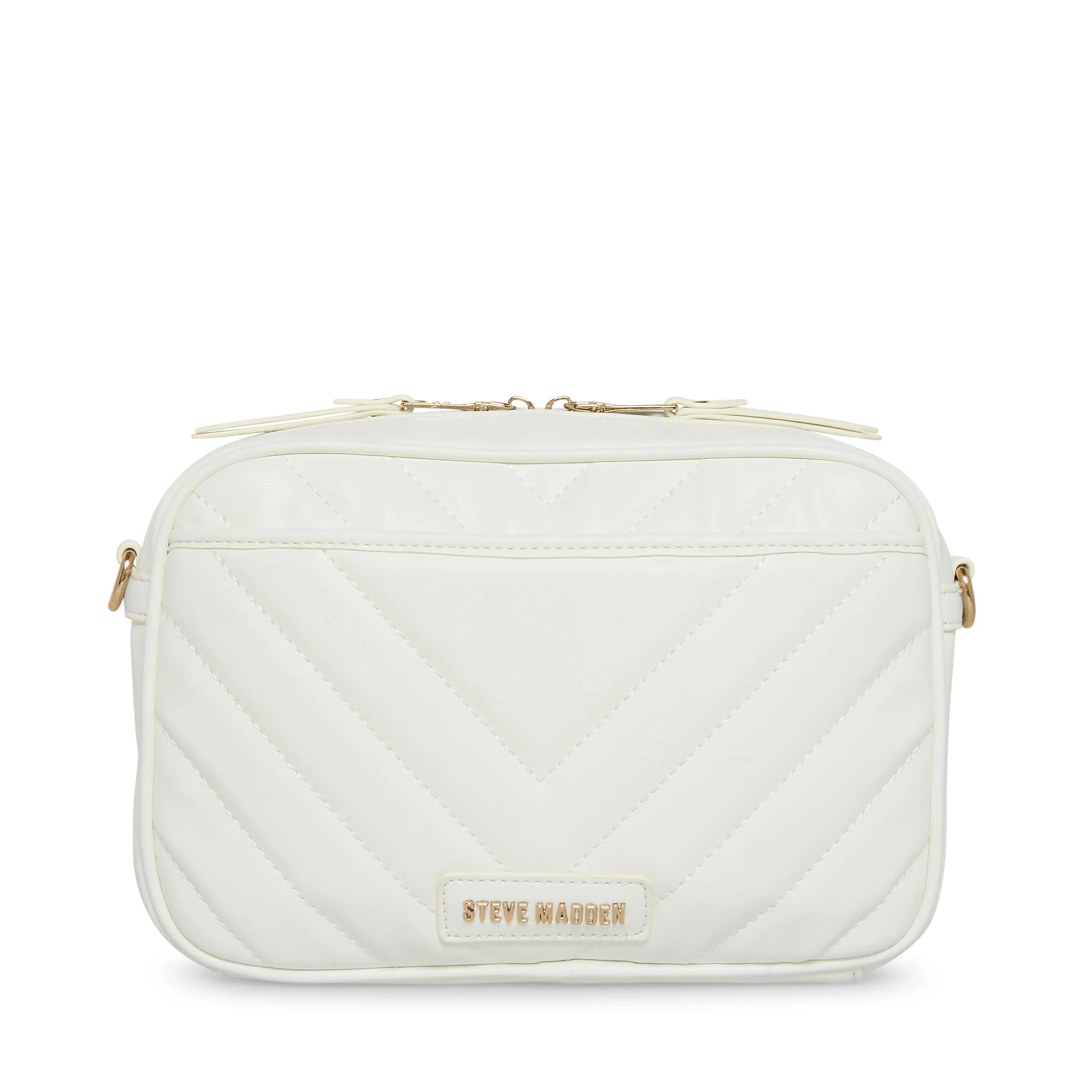 BZIRIA WHITE/GOLD - Bellabags STEVE MADDEN