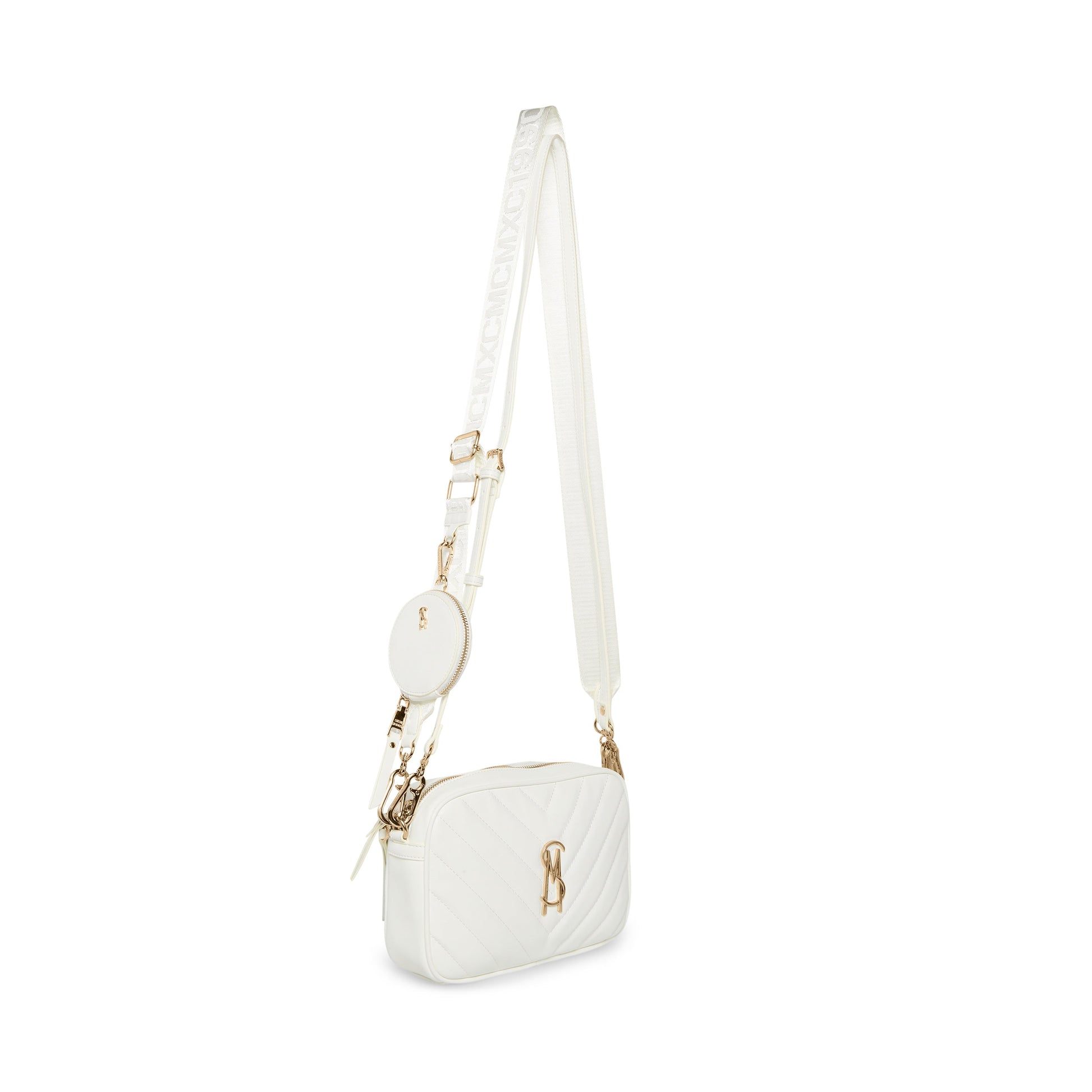 BZIRIA WHITE/GOLD - By STEVE MADDEN - Invoque