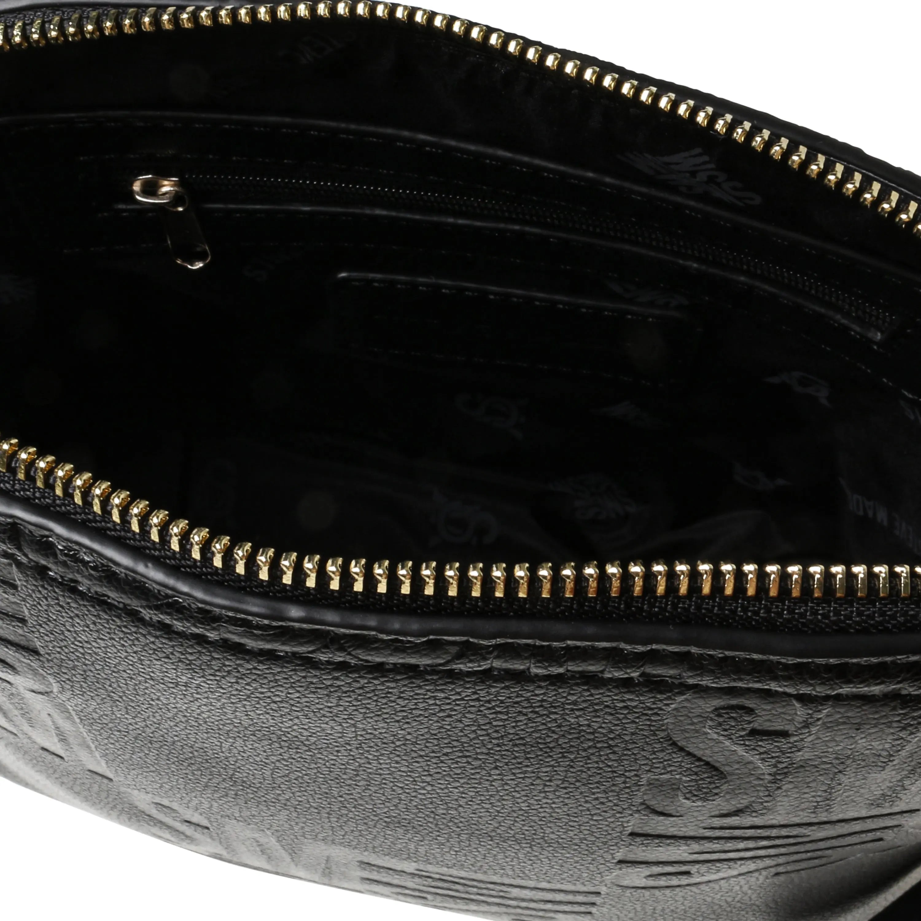 BCAPE-E BLACK/GOLD - Bellabags STEVE MADDEN