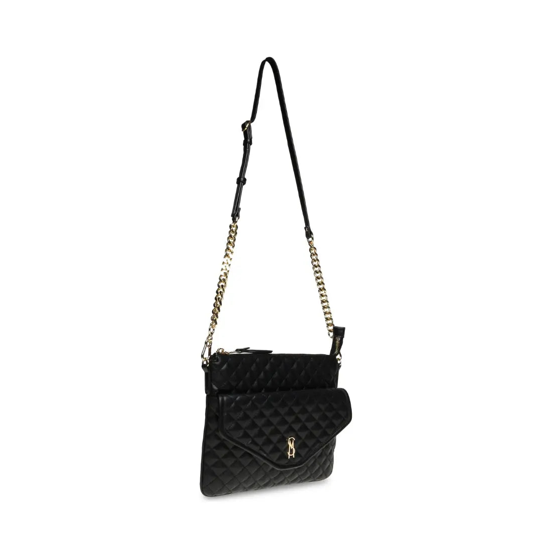 BFLAT BLACK/GOLD - Bellabags STEVE MADDEN