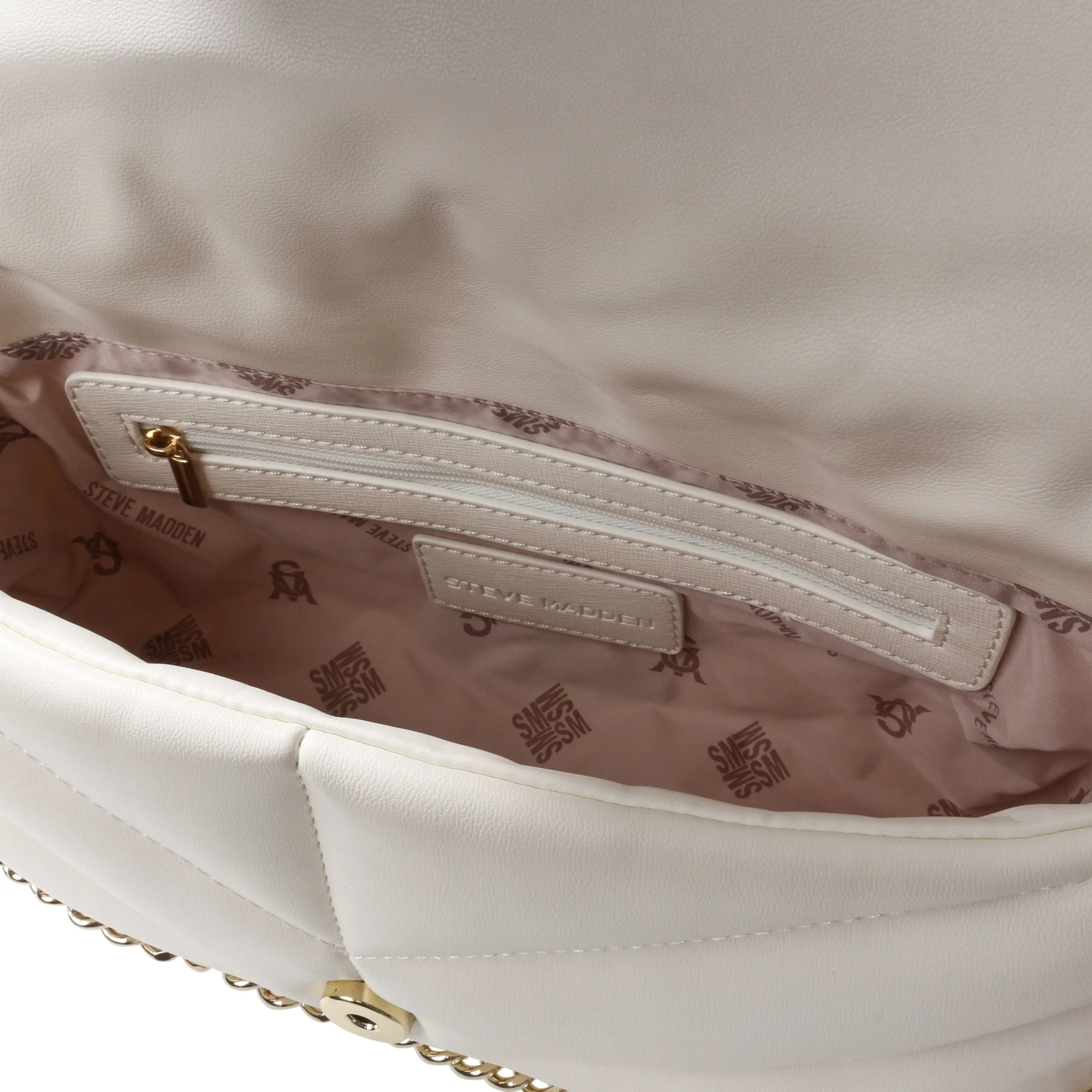 BGALA WHITE/GOLD - Bellabags STEVE MADDEN