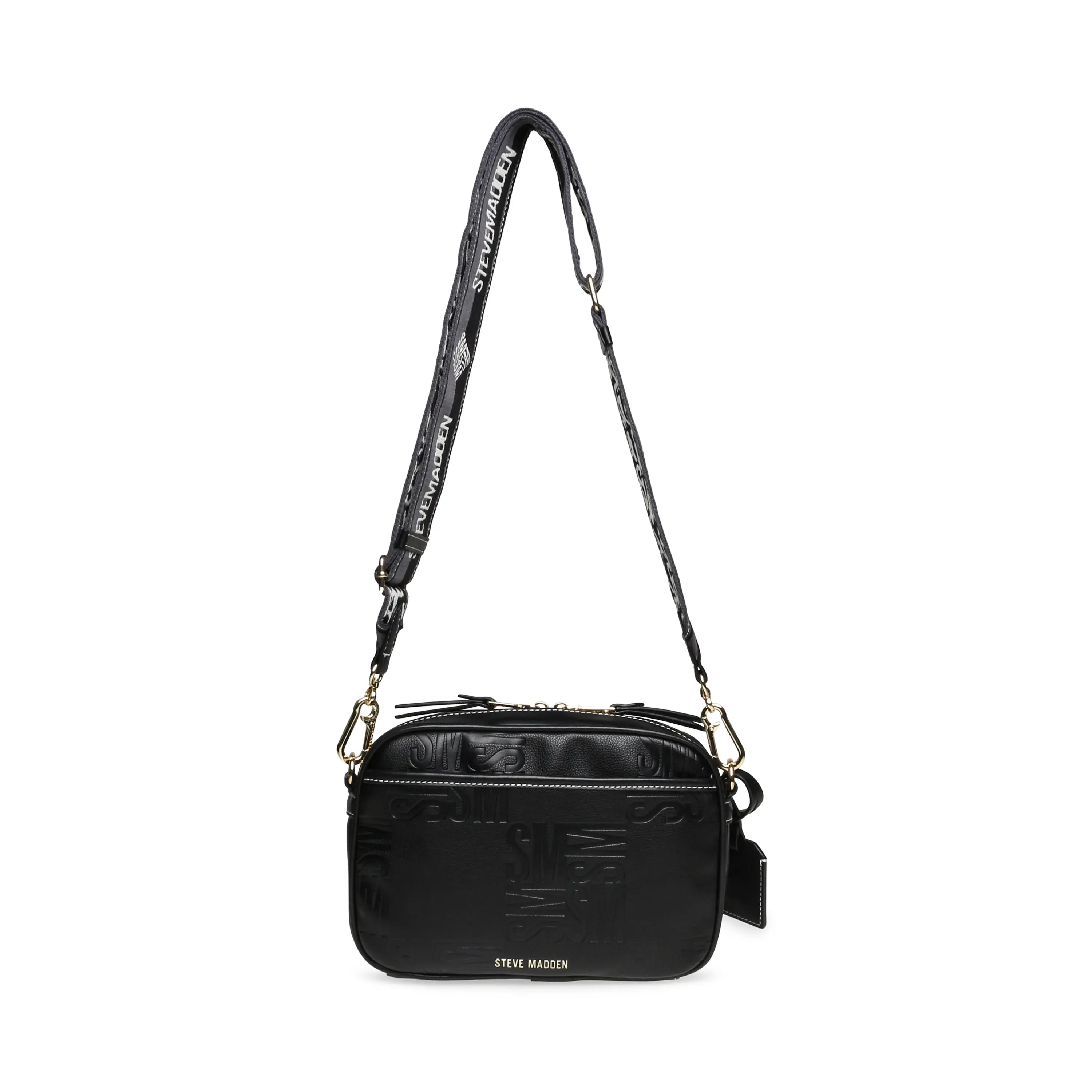 BLIGHT-E BLACK/GOLD - Bellabags STEVE MADDEN