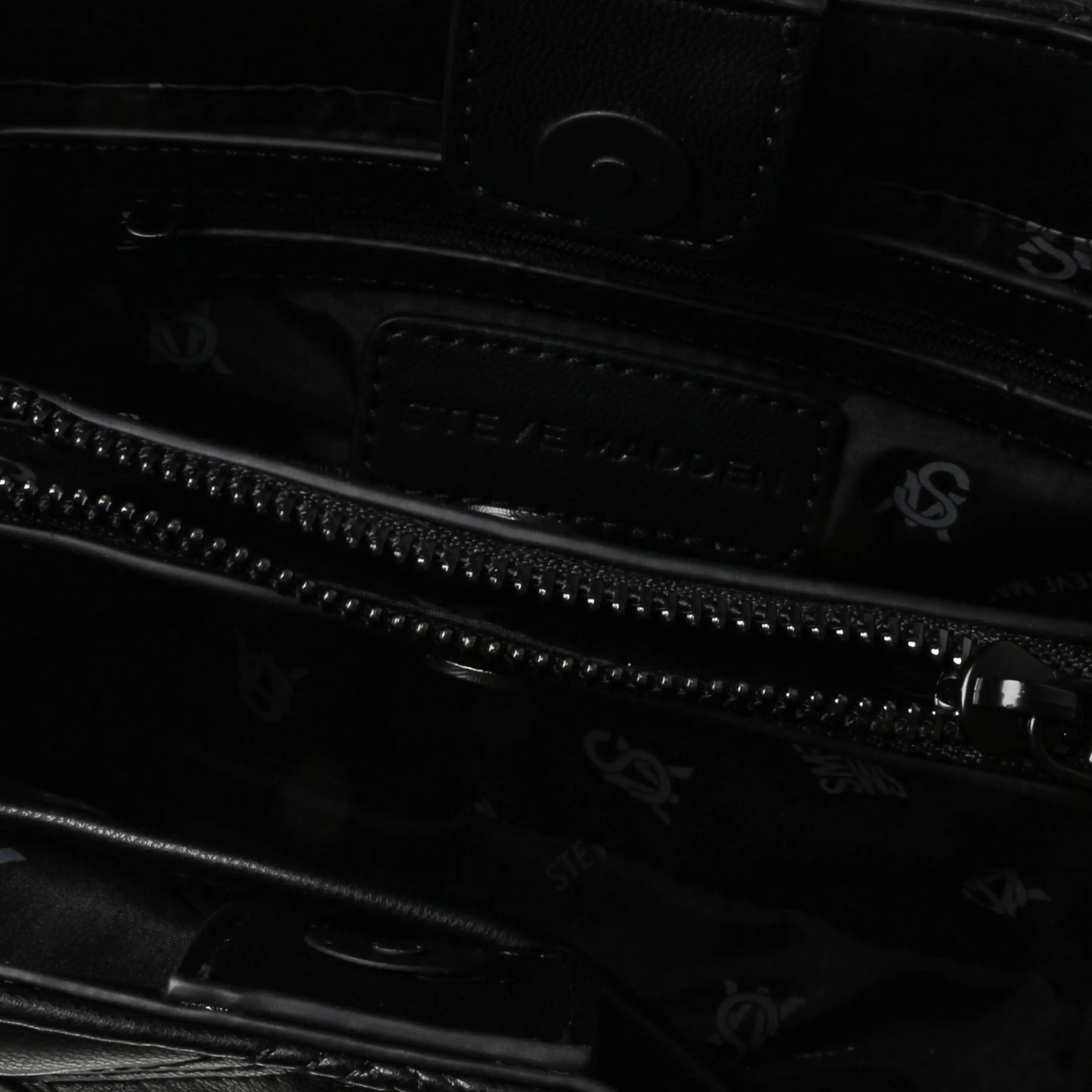 BSATORI BLACK/BLACK - Bellabags STEVE MADDEN