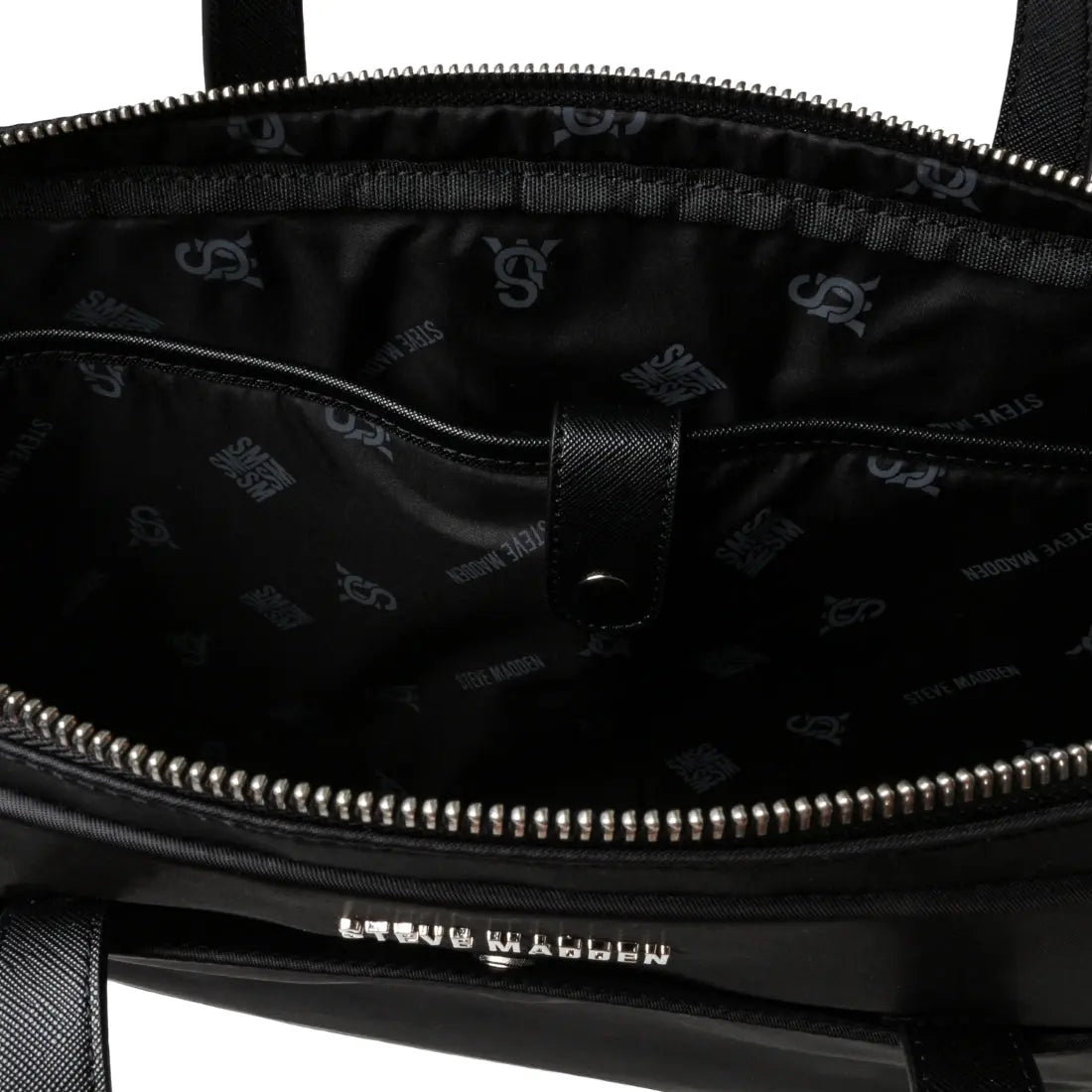 BTOP BLACK SILVER - Bellabags STEVE MADDEN