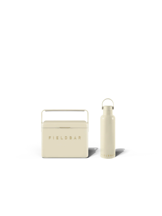 Mini Bar & Field Bottle Bundle / Safari White