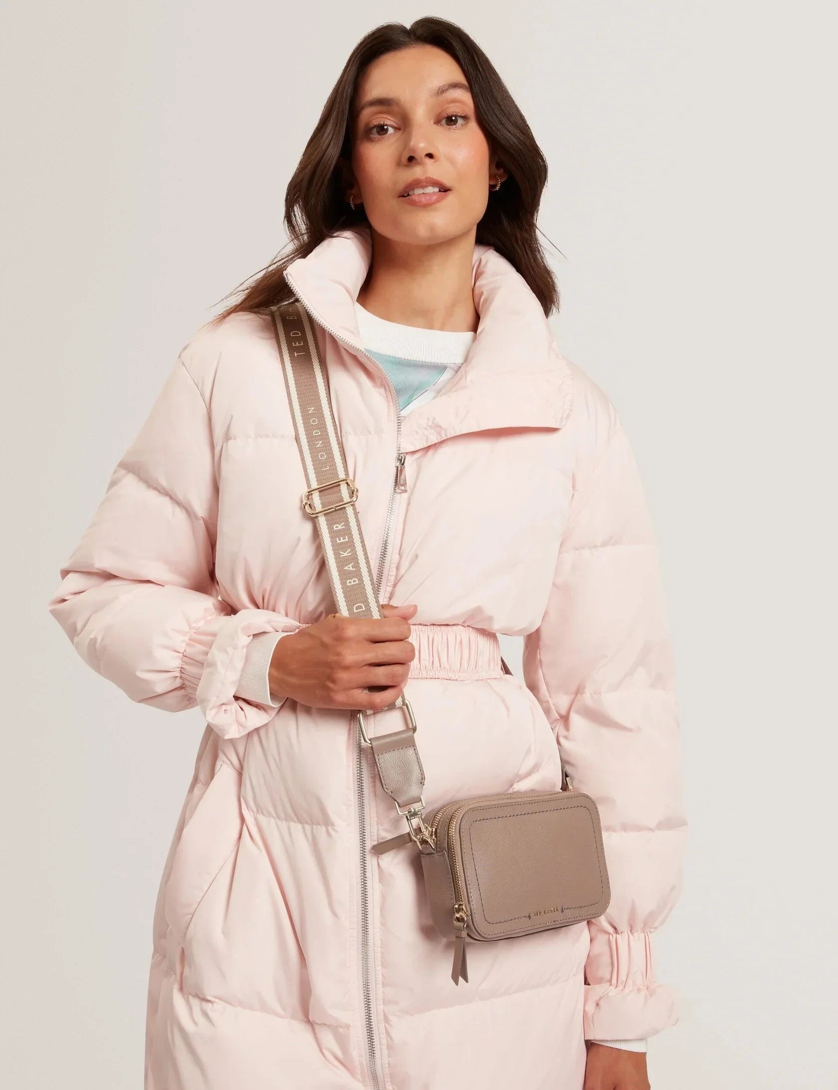 LINZIE: Webbing Leather Small Crossbody Camera Bag Ted Baker South Africa