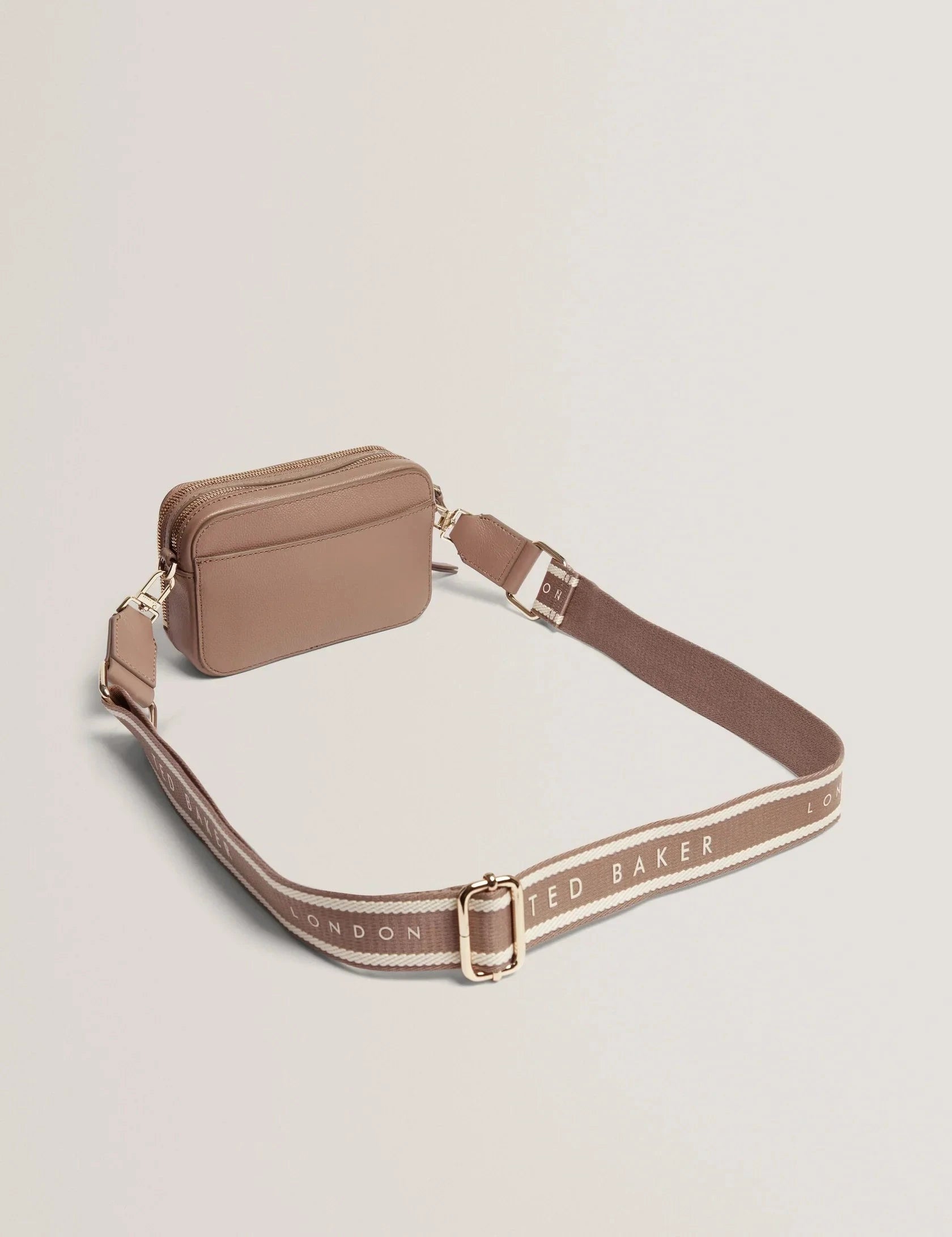 LINZIE: Webbing Leather Small Crossbody Camera Bag Ted Baker South Africa