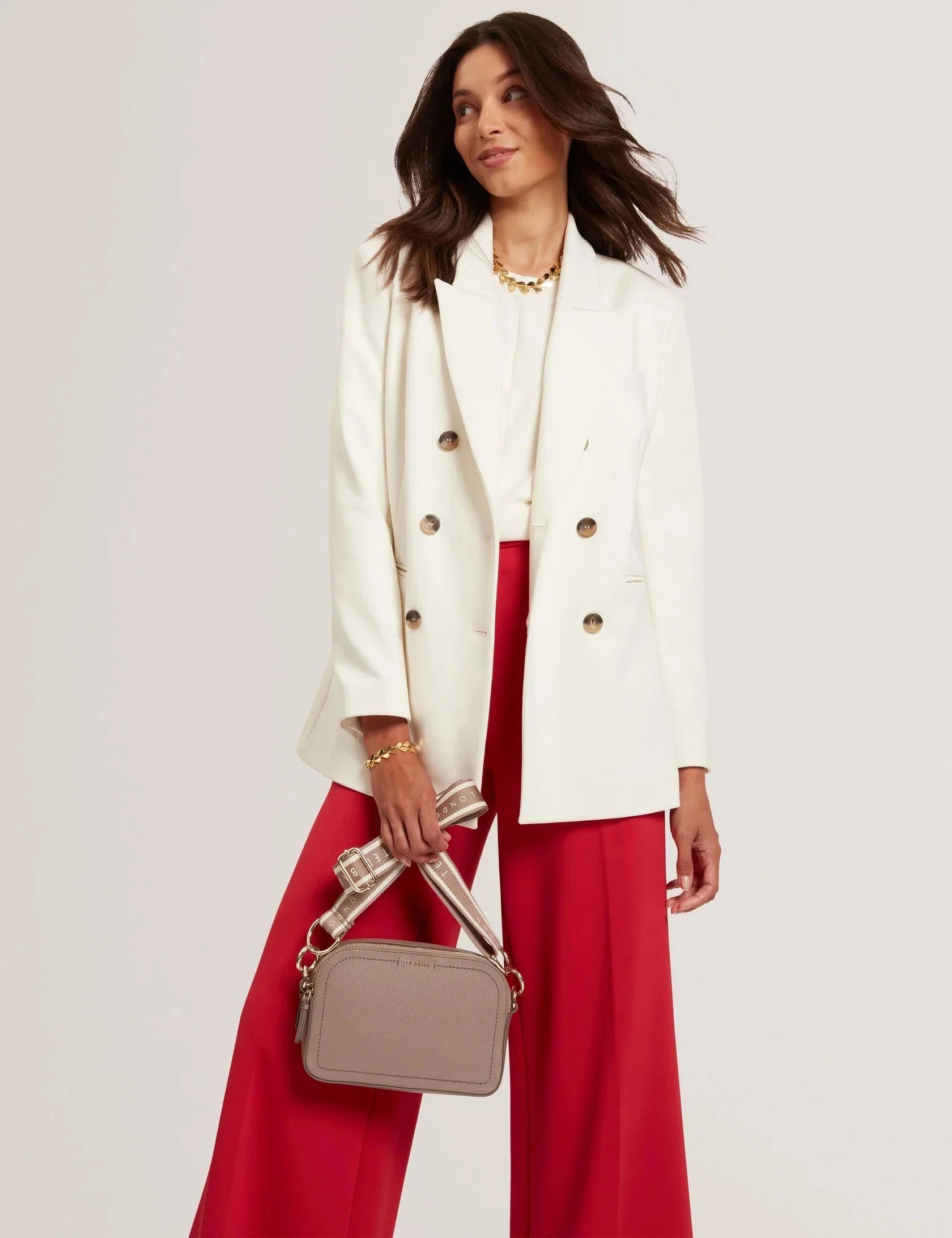 LUCEELE: Webbing Leather Crossbody Bag Ted Baker South Africa