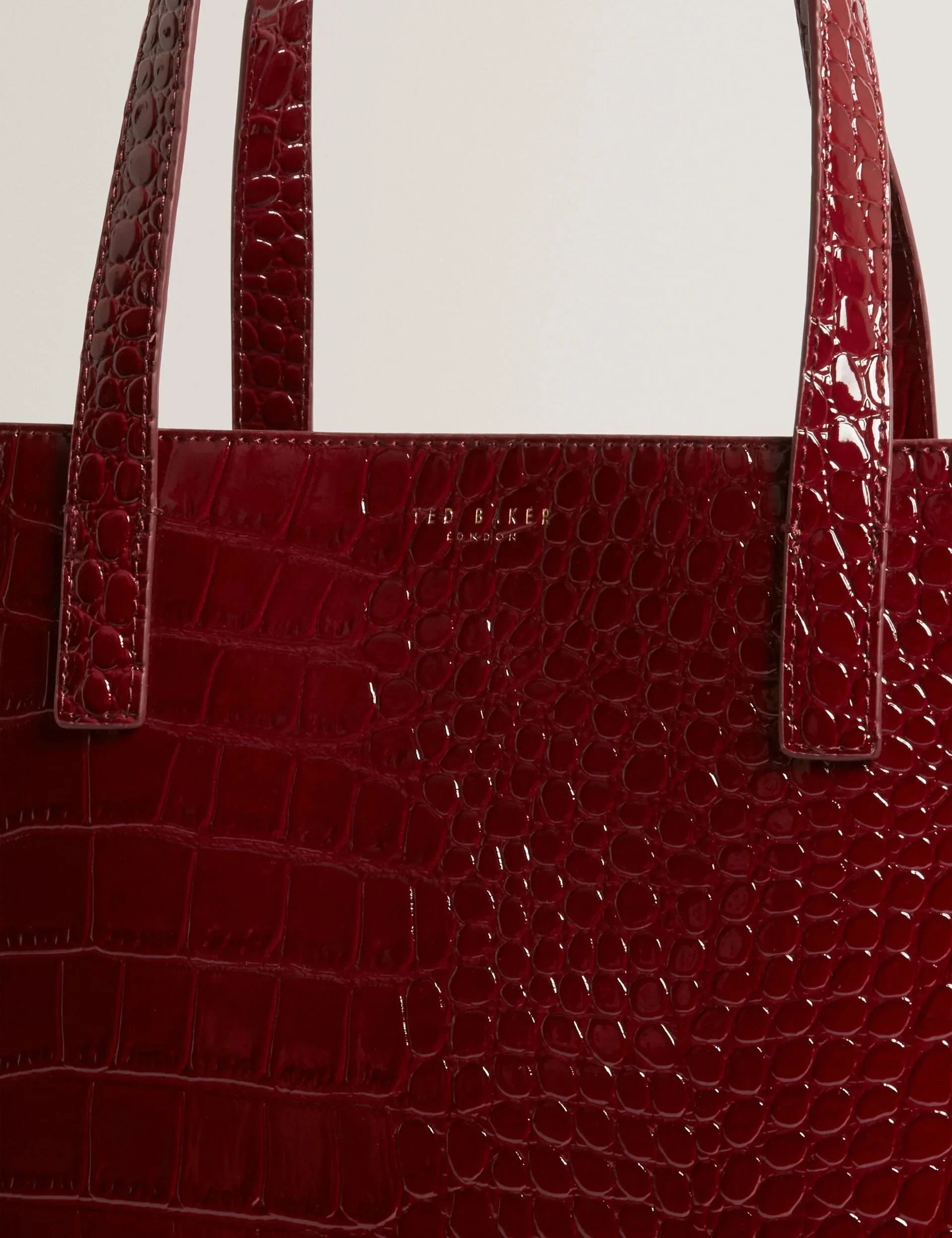 WELLMA: Croc Effect Extra Large Icon Bag Ted Baker South Africa