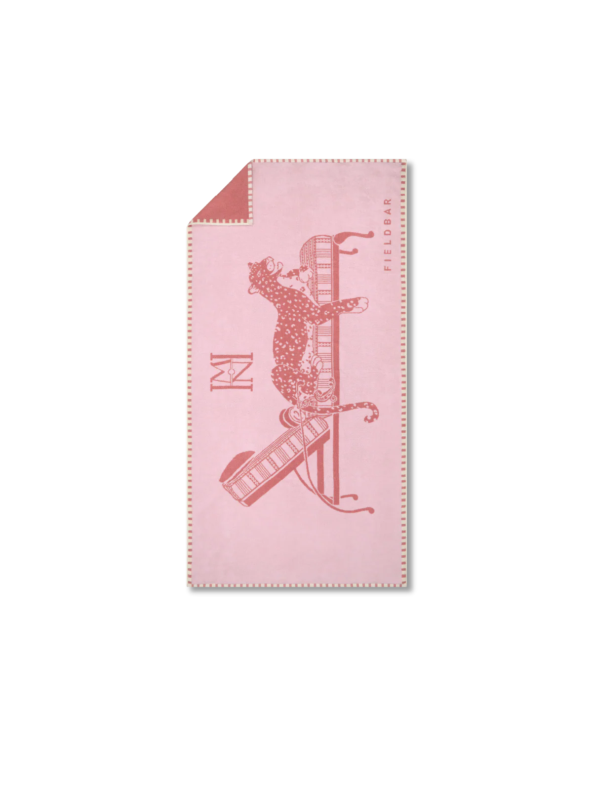 Seabed Beach & Bath Towel / Nellie Pink