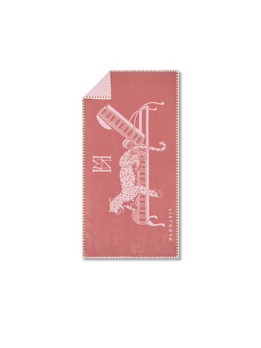 Seabed Beach & Bath Towel / Nellie Pink